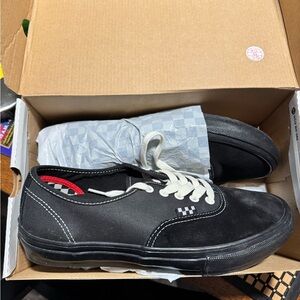 Vans Black and White Men's Shoes